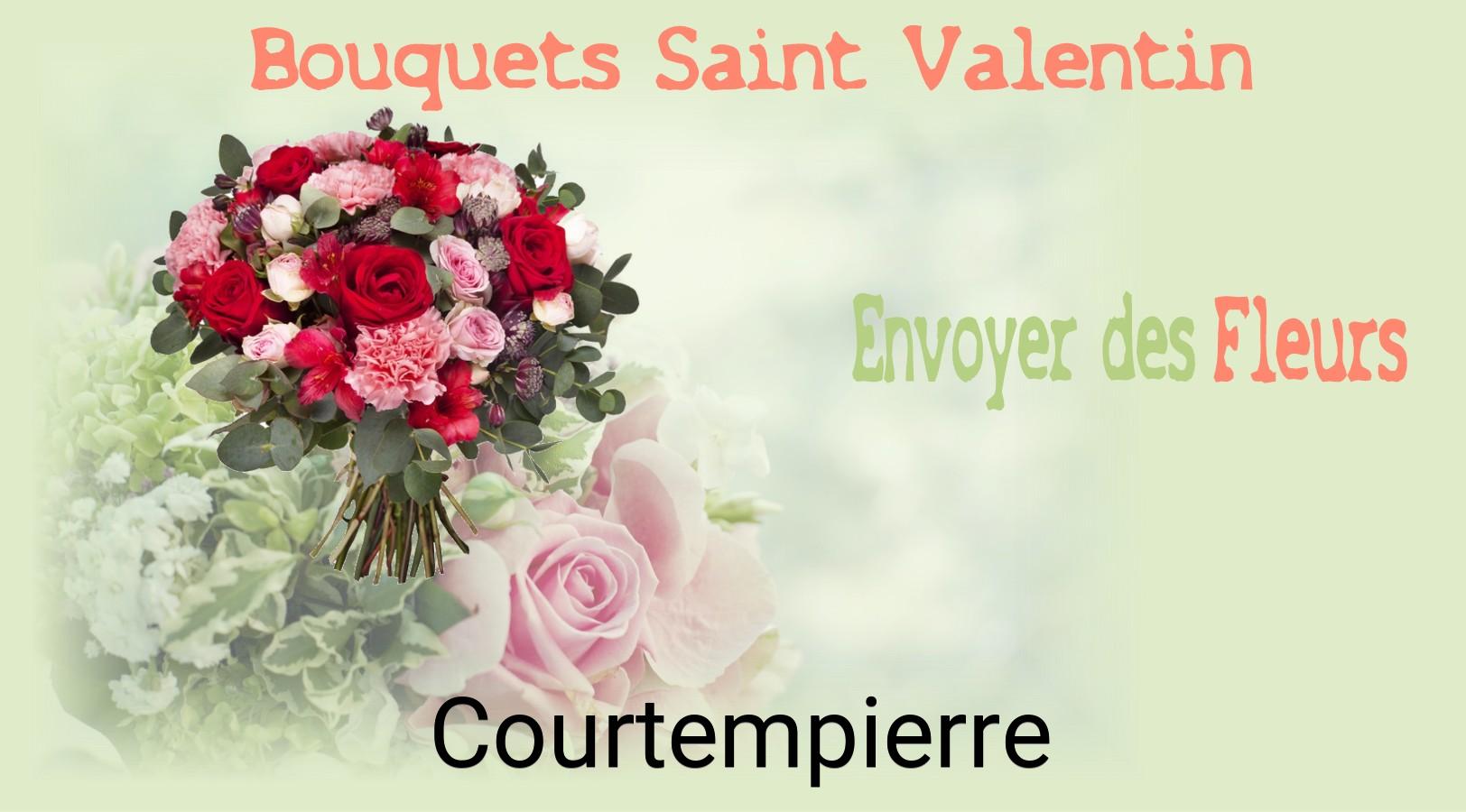 Roses de Saint-Valentin livrées à Courtempierre